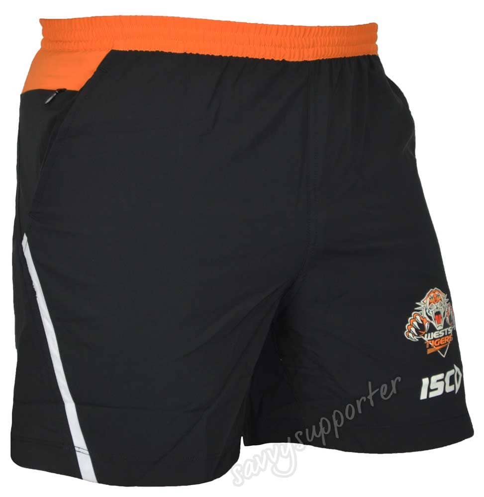 Wests Tigers NRL Mens Training Shorts Sale