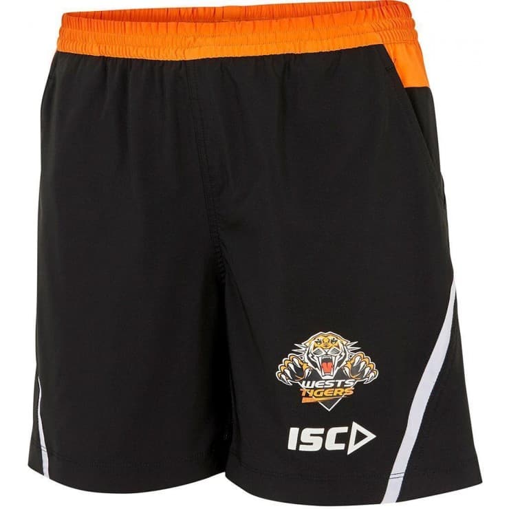 Wests Tigers NRL Mens Training Shorts Sale