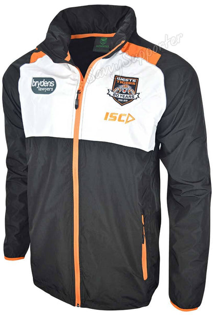 Wests Tigers Mens NRL Wet Weather Jacket