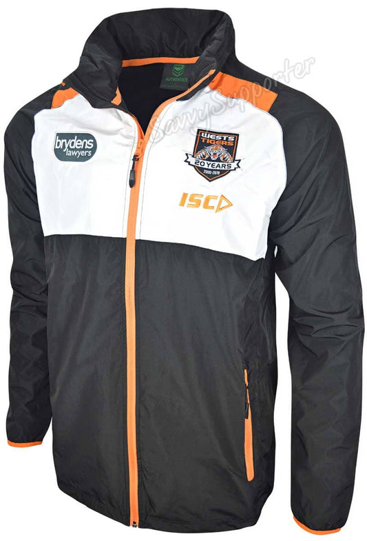 Wests Tigers Mens NRL Wet Weather Jacket