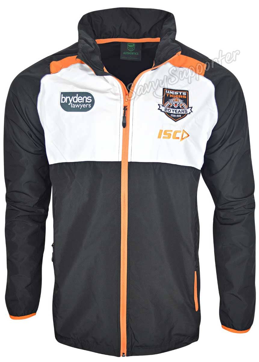 Wests Tigers Mens NRL Wet Weather Jacket