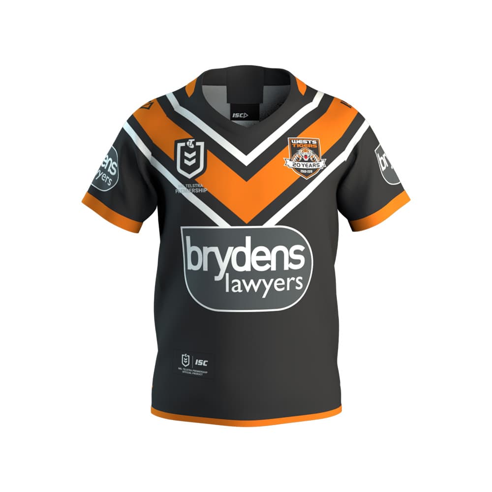 Wests Tigers NRL Kids Home Jersey