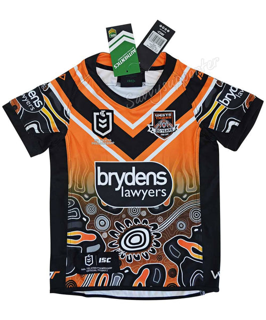 Wests Tigers 2019 Kids NRL Indigenous Jersey