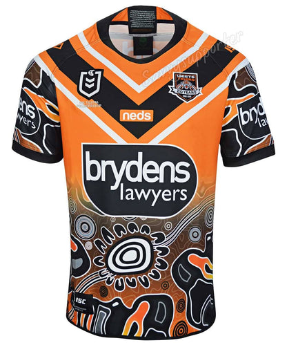 Wests Tigers 2019 NRL Mens Indigenous Jersey