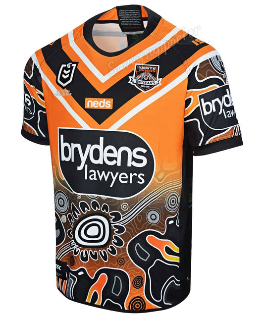 Wests Tigers 2019 NRL Mens Indigenous Jersey
