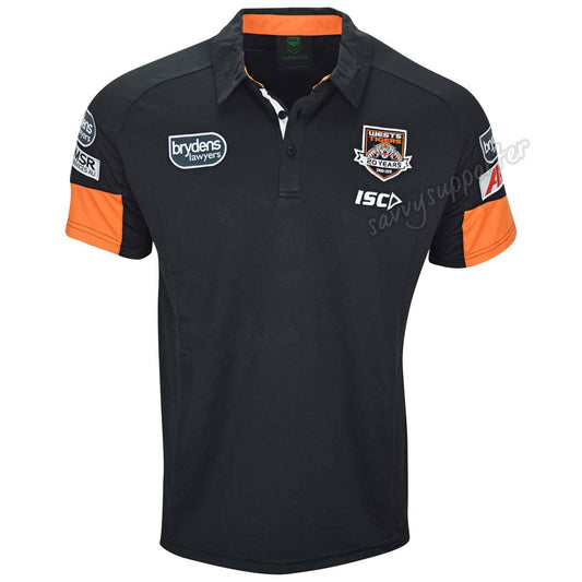 Wests Tigers Womens NRL Media Polo Shirt