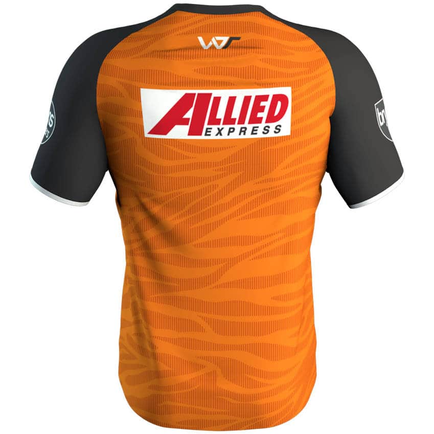 Wests Tigers Mens NRL Orange Training Shirt