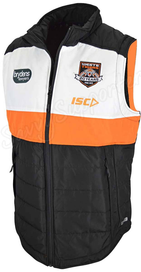 Wests Tigers 2019 NRL Mens Padded Vest