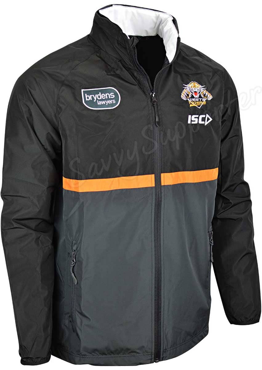 Wests Tigers NRL Mens Wet Weather Jacket