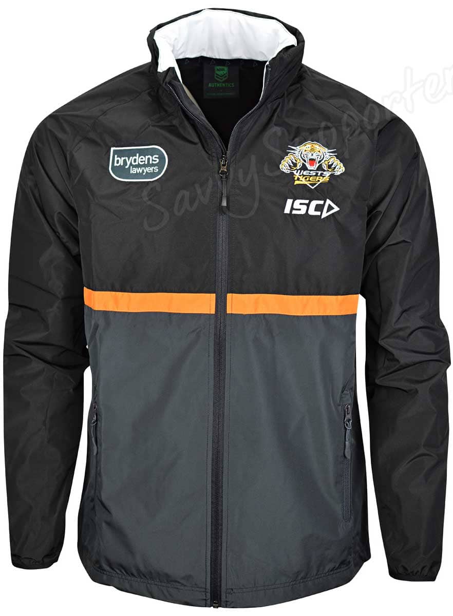 Wests Tigers NRL Mens Wet Weather Jacket