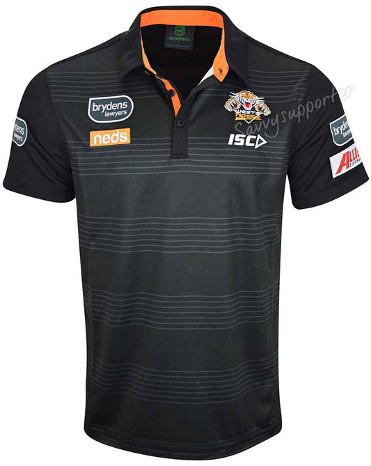 Wests Tigers Ladies NRL Media Polo Shirt