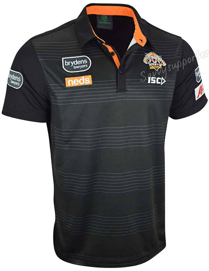 Wests Tigers Ladies NRL Media Polo Shirt