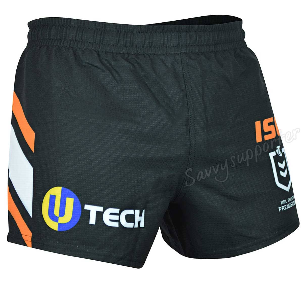 Wests Tigers NRL Mens Player Home Shorts