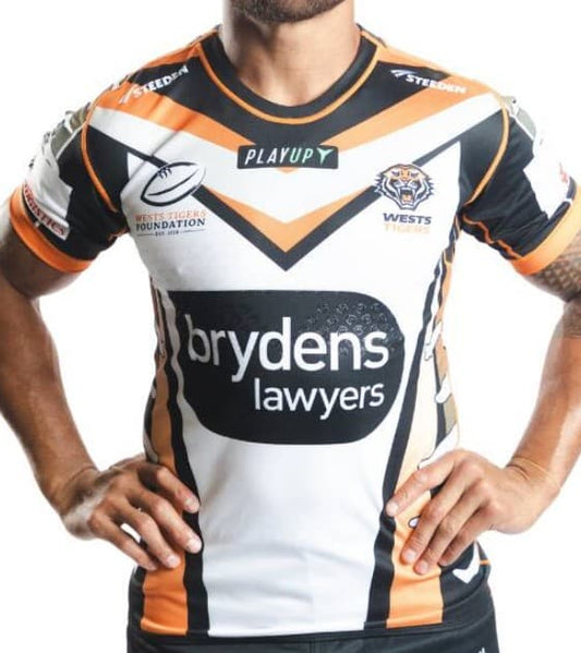 Wests Tigers NRL Mens Captains Run Jersey