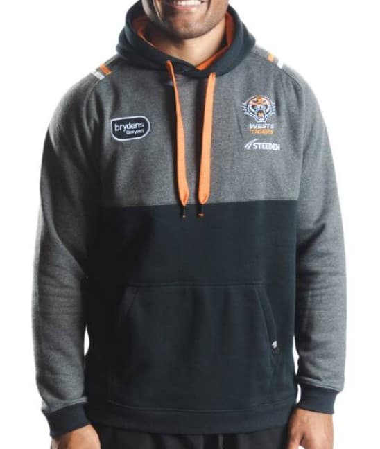 Wests Tigers NRL Mens Players Hoody