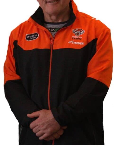 Wests Tigers NRL Mens Spray Jacket