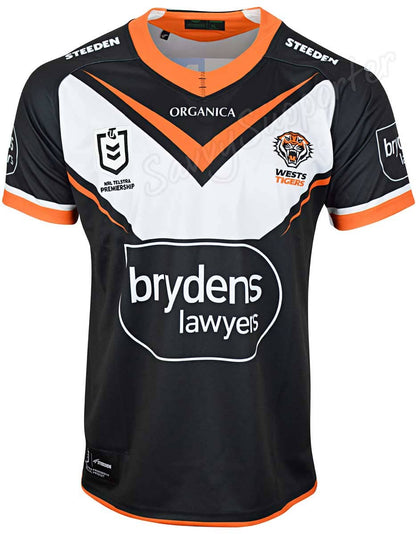 Wests Tigers NRL Mens Home Jersey