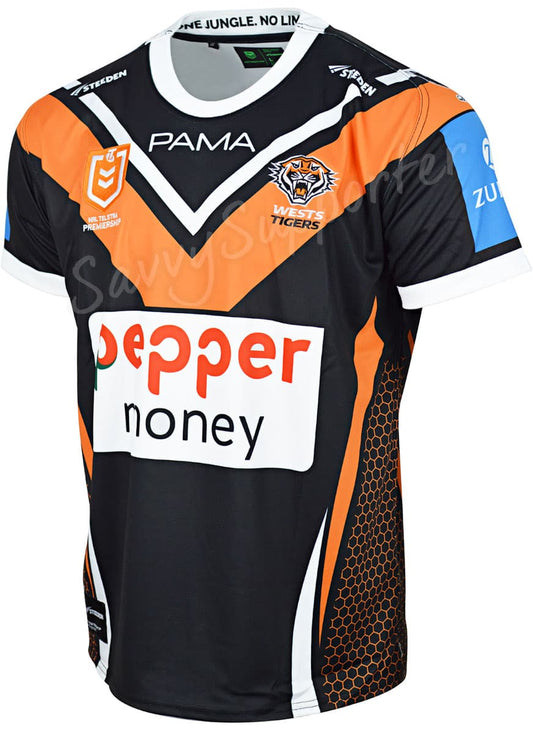 Wests Tigers 2025 NRL Mens Home Jersey