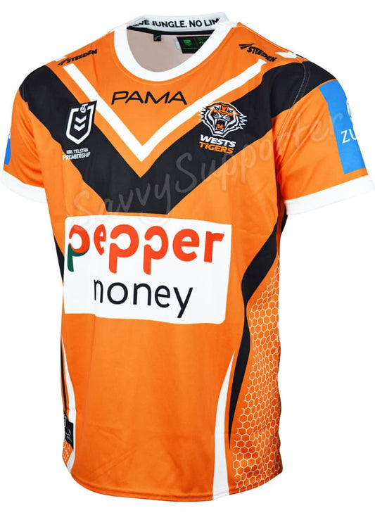 Wests Tigers 2025 NRL Mens Away Jersey