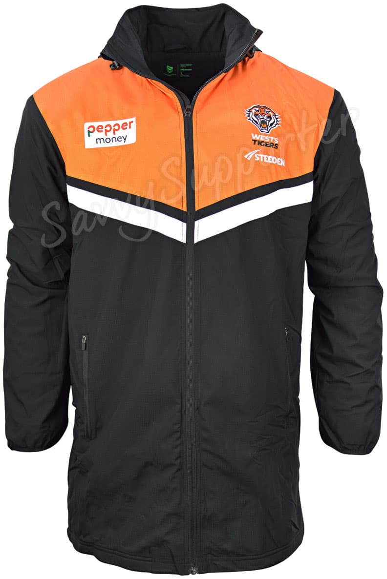 Wests Tigers 2025 NRL Mens Coaches Jacket