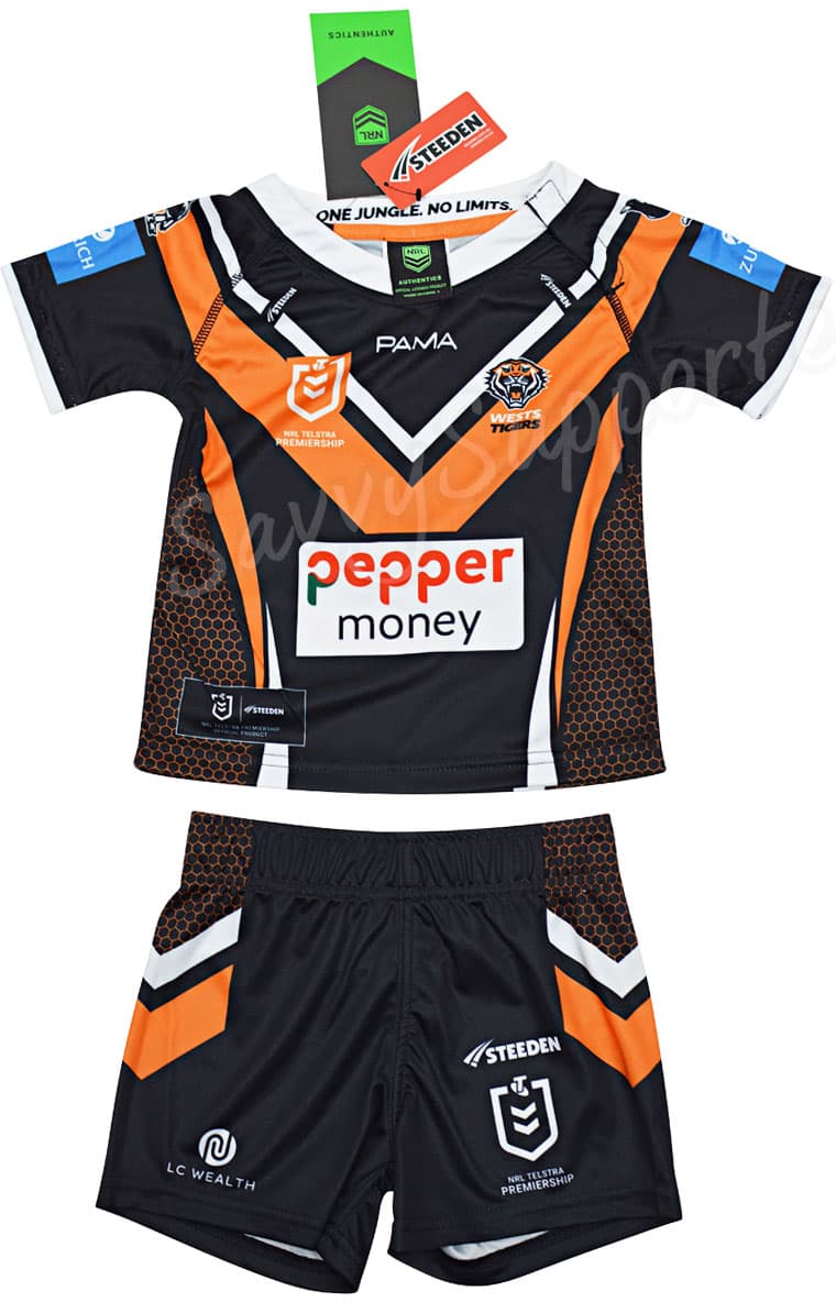 Wests Tigers 2025 NRL Toddler Home Jersey