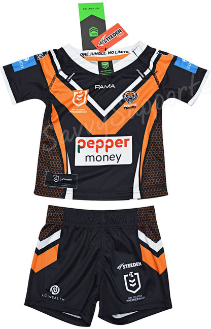 Wests Tigers 2025 NRL Toddler Home Jersey