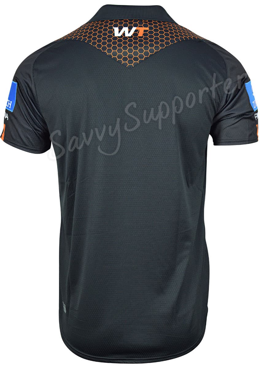 Wests Tigers 2025 NRL Mens Media Polo Shirt