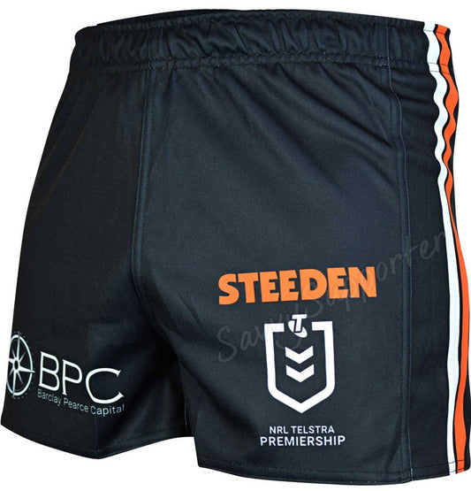 Wests Tigers NRL Mens Playing Shorts
