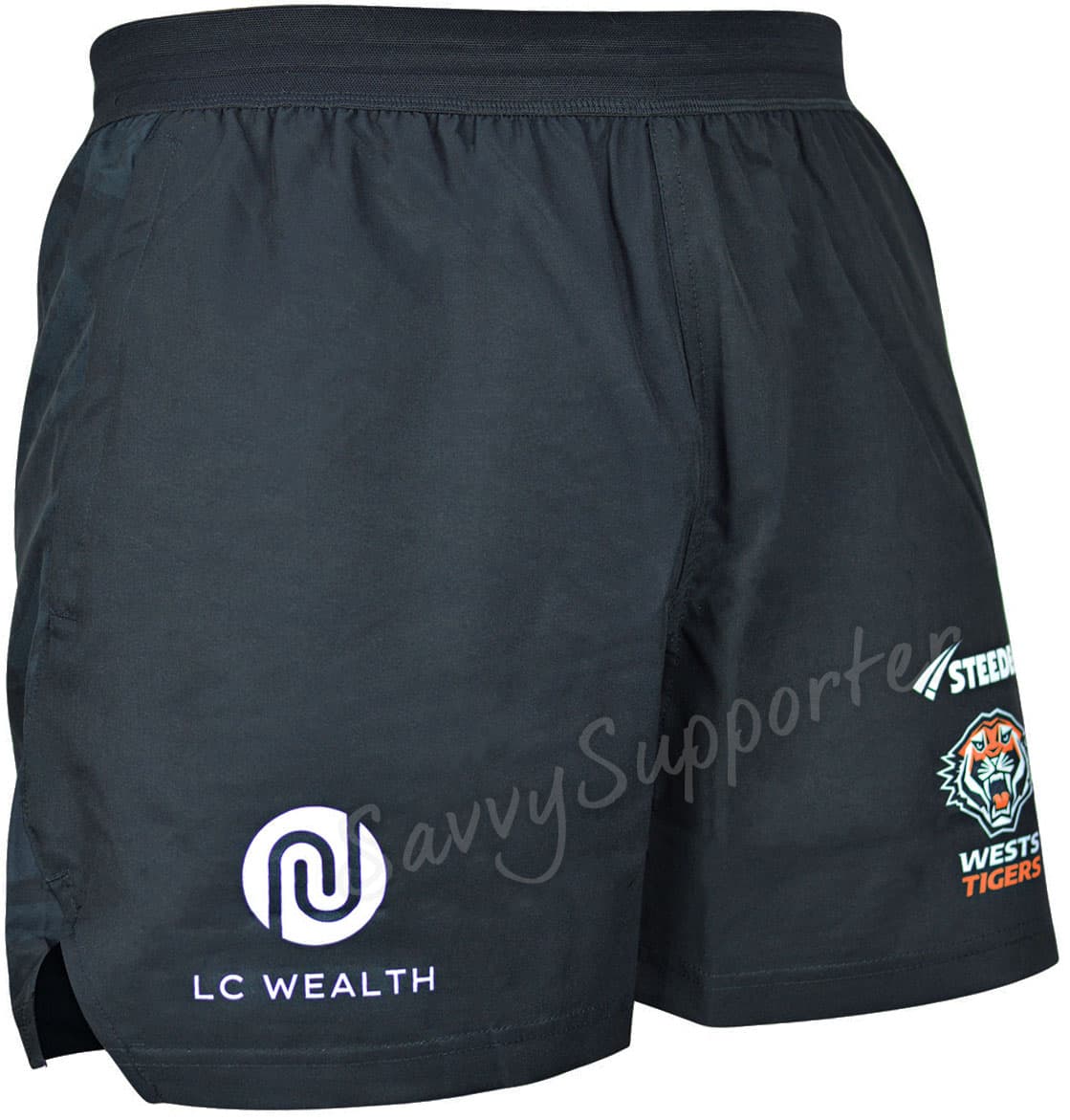 Wests Tigers 2025 NRL Mens Gym Training Shorts