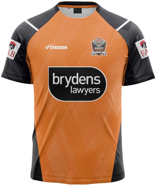Wests Tigers 2024 NRL Mens Training Shirt