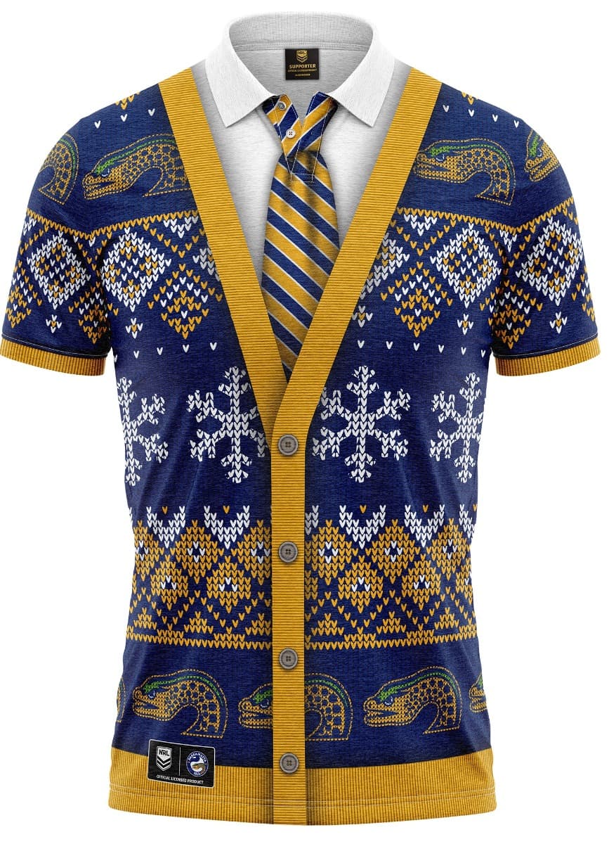 Parramatta Eels NRL Xmas Polo Shirt