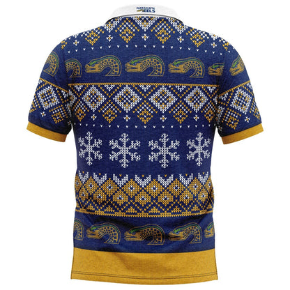 Parramatta Eels NRL Xmas Polo Shirt