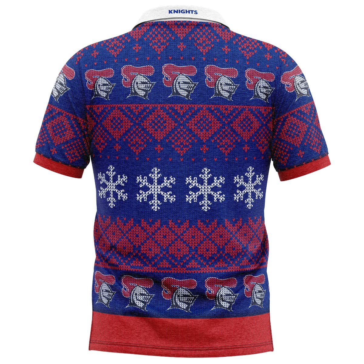 Newcastle Knights NRL Xmas Polo Shirt
