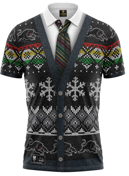 Penrith Panthers NRL Xmas Polo Shirt
