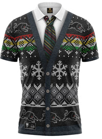 Penrith Panthers NRL Xmas Polo Shirt
