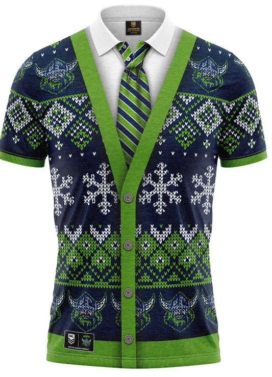 Canberra Raiders NRL Xmas Polo Shirt