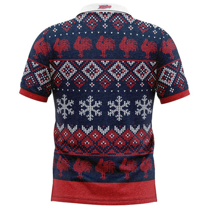 Sydney Roosters NRL Xmas Polo Shirt