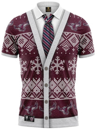 Manly Sea Eagles NRL Xmas Polo Shirt