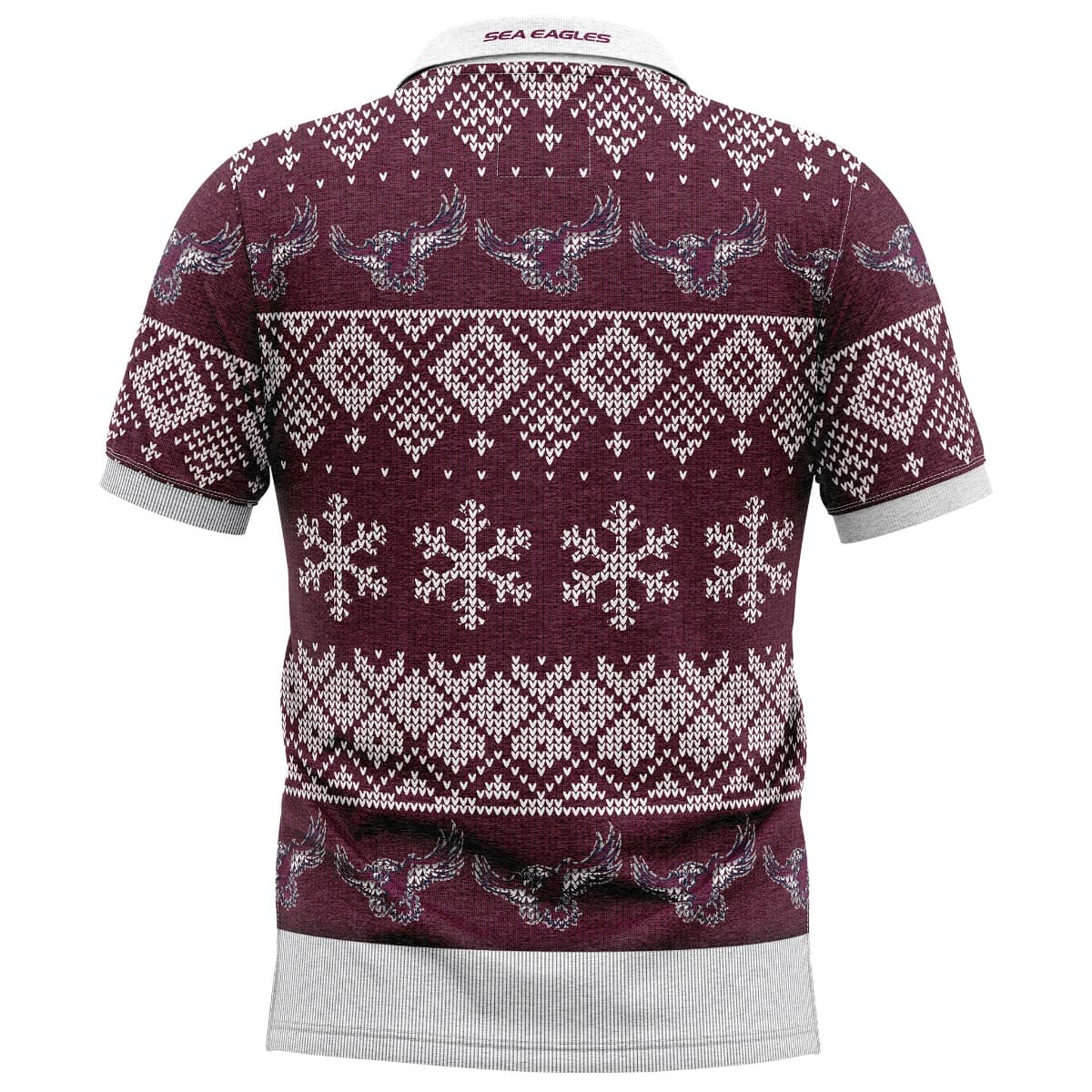 Manly Sea Eagles NRL Xmas Polo Shirt