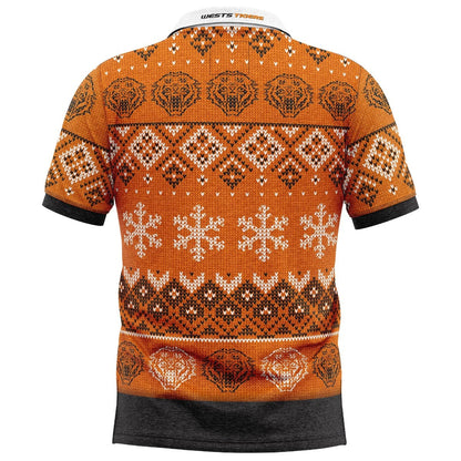 Wests Tigers NRL Xmas Polo Shirt