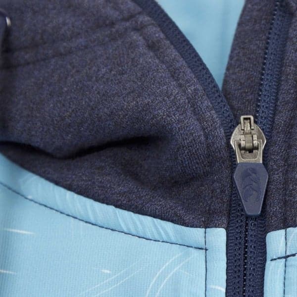 NSW Waratahs Rugby Union Mens Zip Through Hoody Size 3XL