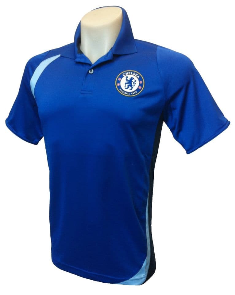 Chelsea FC Mens Polo Shirt 'Select Size' S-3XL BNWT EPL Football 