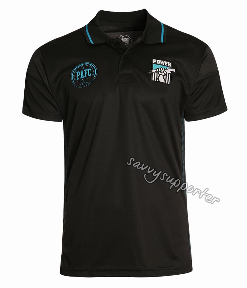 Details about   Port Adelaide Power 2018 AFL Season Polo Shirt Sizes S-3XL BNWT 