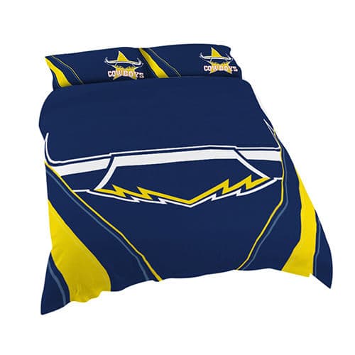 Details about   North Queensland Cowboys 2019 NRL Quilt Cover Doona Pillowcase All Sizes 