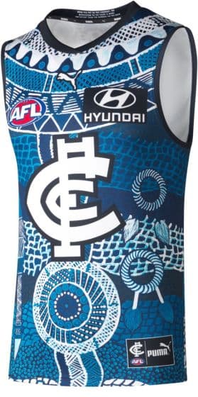Carlton Blues 2023 AFL Mens Indigenous Guernsey 77440601