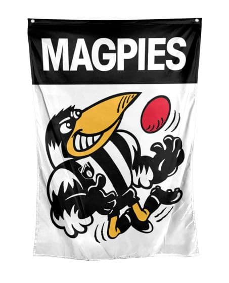 Collingwood Magpies AFL Mono Pullover in Black | Neverland Store