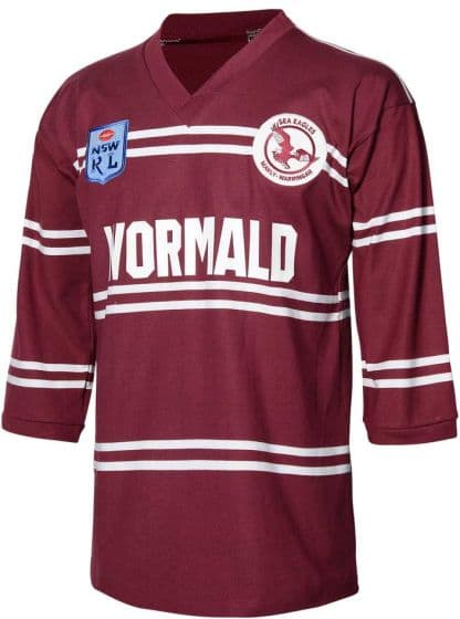 Manly sea sale eagles jersey history