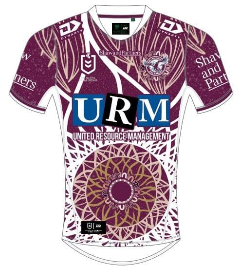 Manly Sea Eagles 2023 NRL Kids Indigenous Jersey SEJRJ23506