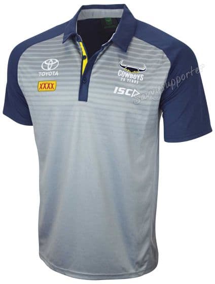 North Queensland Cowboys Mens Knit Polo - Lowes Menswear