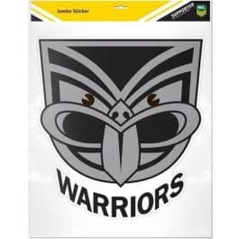 New Zealand Warriors NRL Team Logo Jumbo Sticker BNIP 